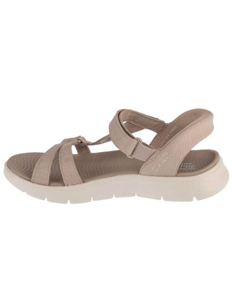 Skechers slip-ins: go walk flex sandal - illuminate 141481-tpe beżowe 36