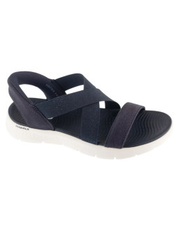 Skechers slip-ins: go walk flex sandal - glimmer up 141489-nvy granatowe 36