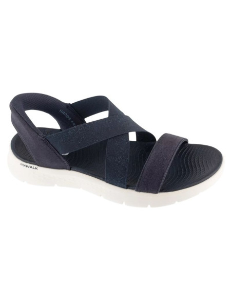 Skechers slip-ins: go walk flex sandal - glimmer up 141489-nvy granatowe 36