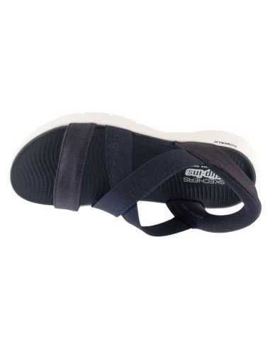 Skechers slip-ins: go walk flex sandal - glimmer up 141489-nvy granatowe 36