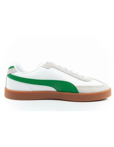 Puma buty sportowe męskie club ii era sneakersy skórzane białe szare zielone