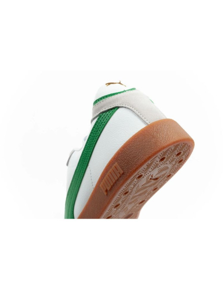 Puma buty sportowe męskie club ii era sneakersy skórzane białe szare zielone