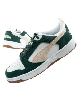 Puma buty sportowe sneakersy męskie rebound v6 modne wygodne białe zielone