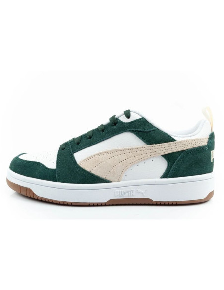 Puma buty sportowe sneakersy męskie rebound v6 modne wygodne białe zielone