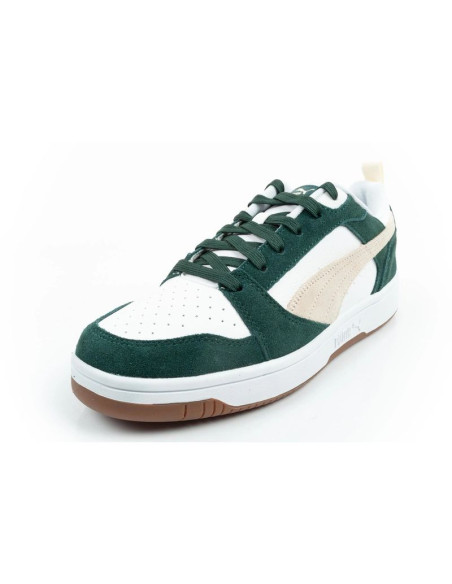 Puma buty sportowe sneakersy męskie rebound v6 modne wygodne białe zielone