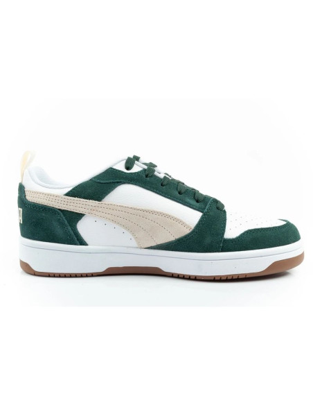 Puma buty sportowe sneakersy męskie rebound v6 modne wygodne białe zielone