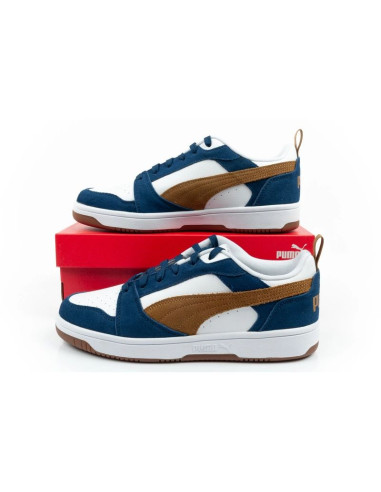 Puma buty sportowe sneakersy męskie rebound v6 modne wygodne białe granatowe brązowe