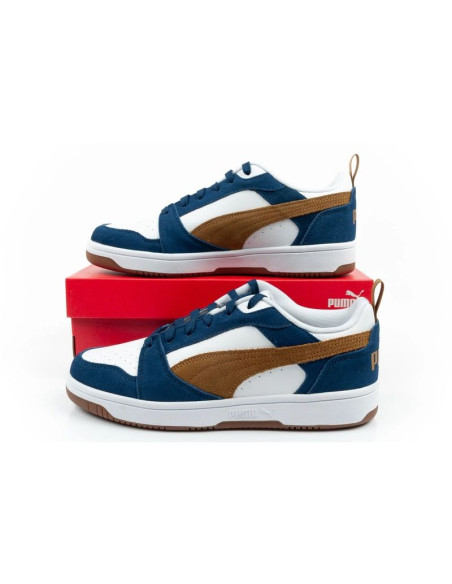 Puma buty sportowe sneakersy męskie rebound v6 modne wygodne białe granatowe brązowe