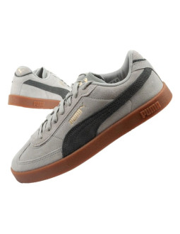 Buty sportowe męskie puma club ii era sneakersy skórzane szare