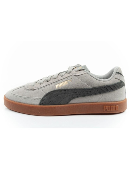 Buty sportowe męskie puma club ii era sneakersy skórzane szare