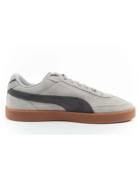 Buty sportowe męskie puma club ii era sneakersy skórzane szare