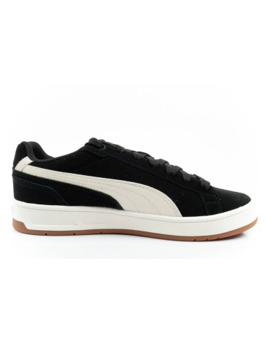 Puma buty sportowe męskie court classico sneakersy skórzane czarne