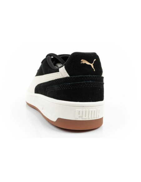 Puma buty sportowe męskie court classico sneakersy skórzane czarne