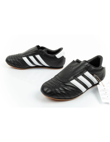 Adidas buty damskie sportowe taekwondo czarne wsuwane skórzane