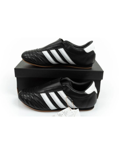 Adidas buty damskie sportowe taekwondo czarne wsuwane skórzane