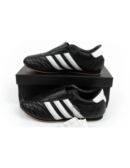 Adidas buty damskie sportowe taekwondo czarne wsuwane skórzane
