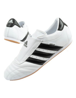 Adidas buty damskie sportowe taekwondo białe wsuwane skórzane