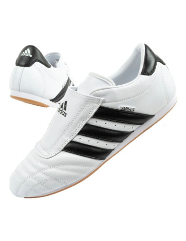 Adidas buty damskie sportowe taekwondo białe wsuwane skórzane