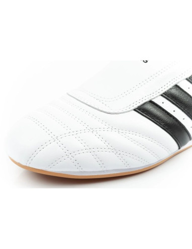 Adidas buty damskie sportowe taekwondo białe wsuwane skórzane