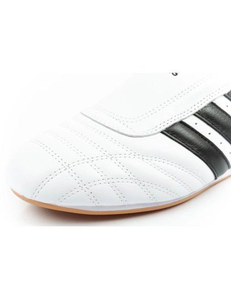 Adidas buty damskie sportowe taekwondo białe wsuwane skórzane