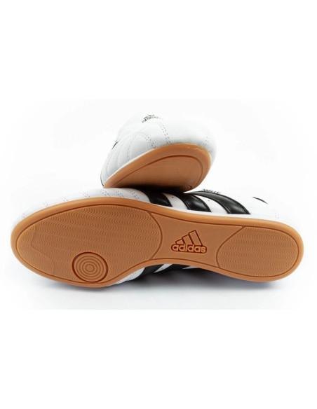 Adidas buty damskie sportowe taekwondo białe wsuwane skórzane