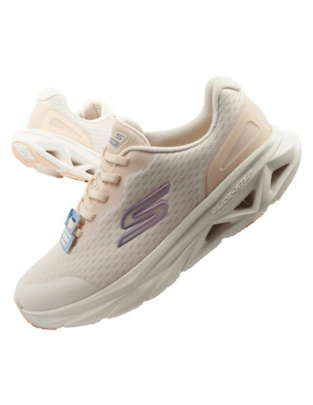 Skechers buty damskie sneakersy glide-step vortex wygodne ecru