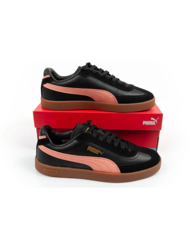 Puma buty damskie sportowe club ii era sneakersy czarne modne skóra