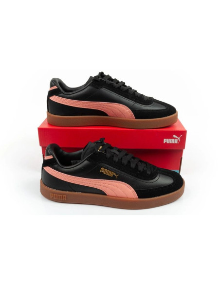 Puma buty damskie sportowe club ii era sneakersy czarne modne skóra