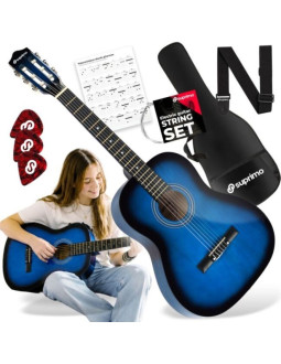 Suprimo cg34 bb gitara klasyczna 3/4 36 cali blueb