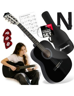 Suprimo cg34 bk gitara klasyczna 3/4 36 cali czarn