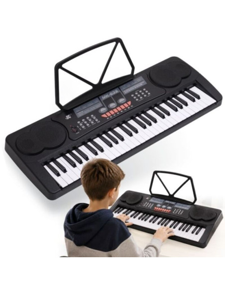 Mk 632 keyboard elektroniczny edukacyjny przenośny