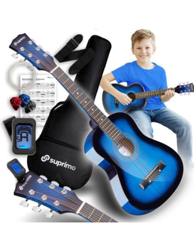 Suprimo jra set bb gitara akustyczna 1/4 blueburst