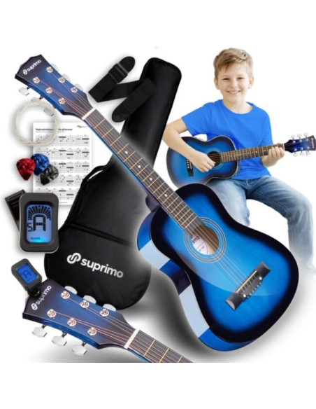 Suprimo jra set bb gitara akustyczna 1/4 blueburst