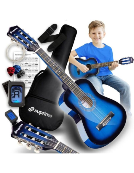 Suprimo jrc set bb gitara klasyczna 1/4 blueburst