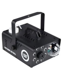 Light4me fog 600w led ball - wytwornica dymu/mgły efekt podświetlenia dymu/kula dyskotekowa, pilot bezprzewodowy