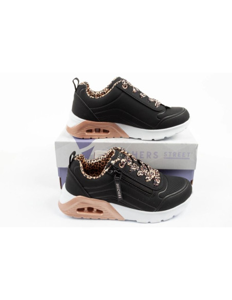 Skechers buty sportowe dziecięce uno lite 2.0 czarne młodzieżowe