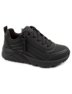 Skechers buty sportowe dziecięce uno lite czarne modne młodzieżowe