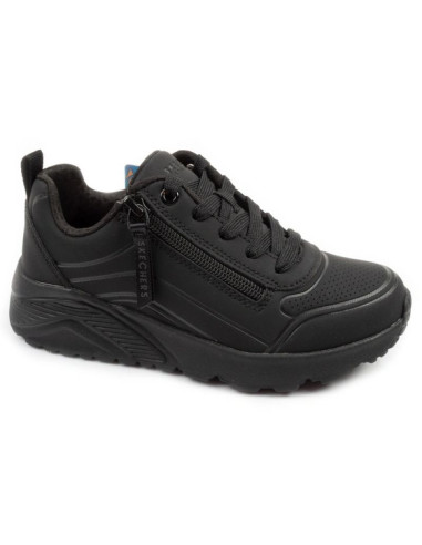 Skechers buty sportowe dziecięce uno lite czarne modne młodzieżowe