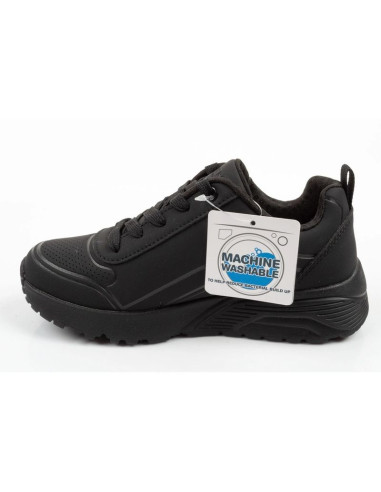 Skechers buty sportowe dziecięce uno lite czarne modne młodzieżowe