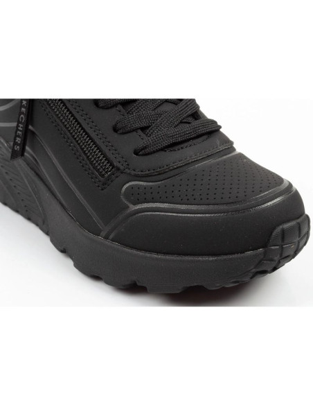 Skechers buty sportowe dziecięce uno lite czarne modne młodzieżowe