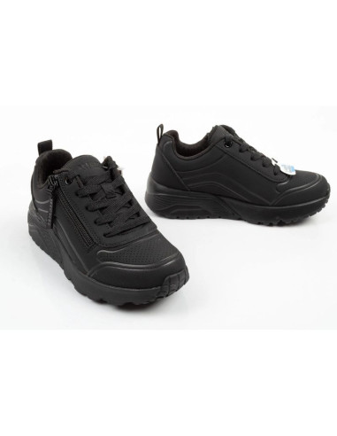 Skechers buty sportowe dziecięce uno lite czarne modne młodzieżowe