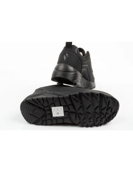 Skechers buty sportowe dziecięce uno lite czarne modne młodzieżowe