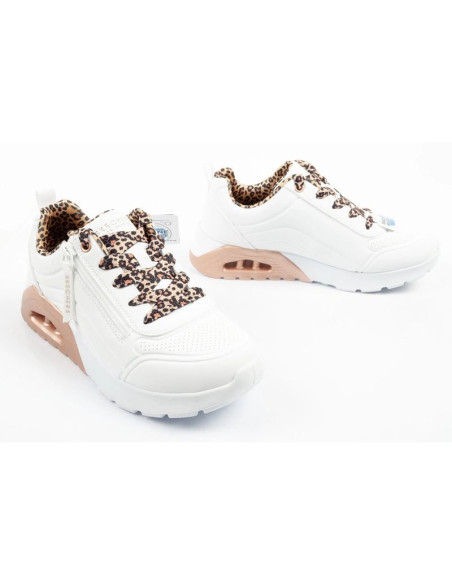 Skechers buty sportowe dziecięce uno lite 2.0 białe młodzieżowe