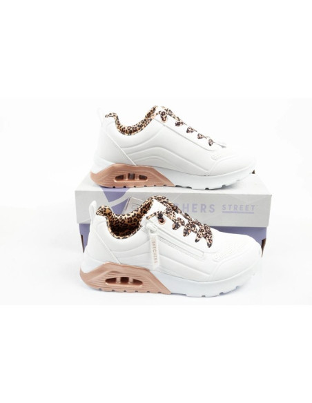 Skechers buty sportowe dziecięce uno lite 2.0 białe młodzieżowe