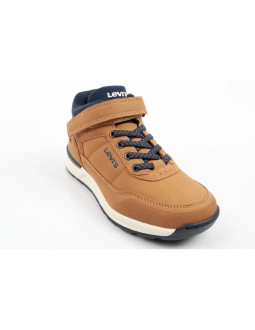 Levis's buty dziecięce sportowe sierra wysokie brązowe na rzep 2