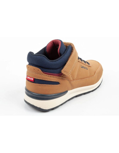 Levis's buty dziecięce sportowe sierra wysokie brązowe na rzep