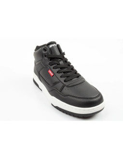 Levi's buty dziecięce sportowe john se czarne młodzieżowe za kostkę 2