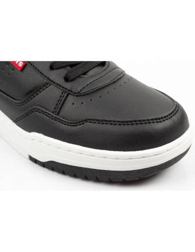 Levi's buty dziecięce sportowe john se czarne młodzieżowe za kostkę