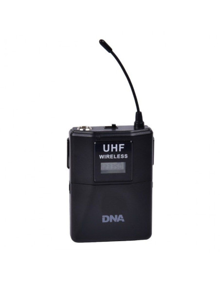 Nadajnik systemu dna vm - dual head set bodypack