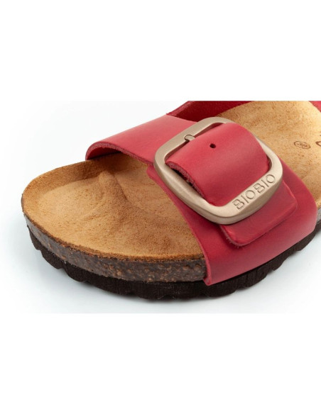 Bio bio buty laczki damskie klapki profilowane skóra naturalna
